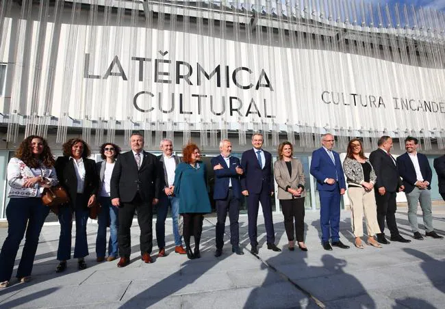 Inauguración de la Térmica Cultural.