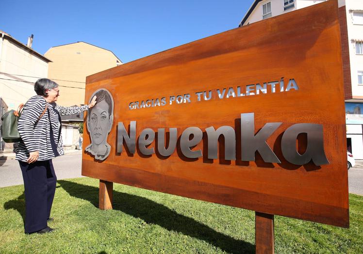 Homenaje a Nevenka en Ponferrada.