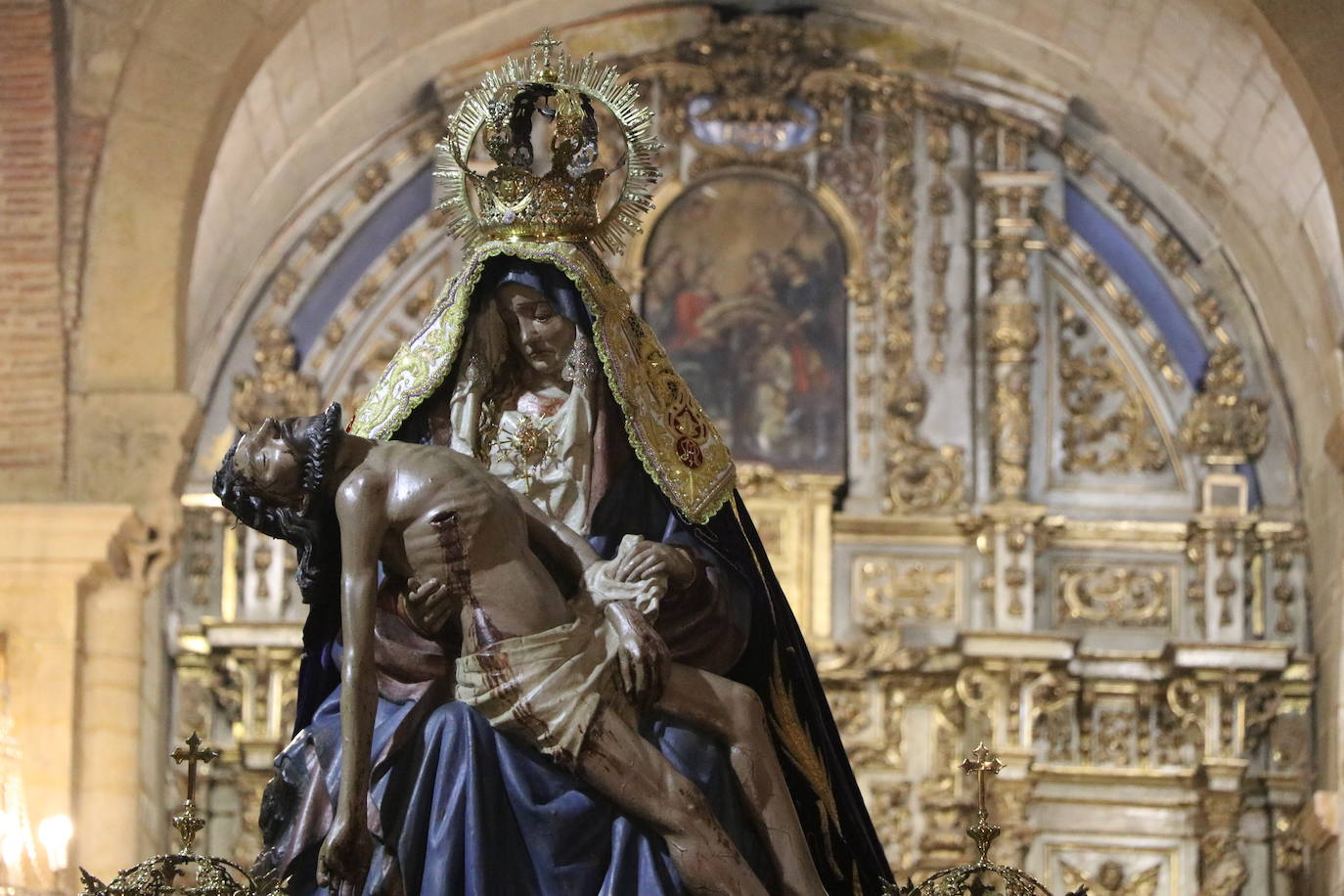 Las imágenes de la Procesión de la Dolorosa
