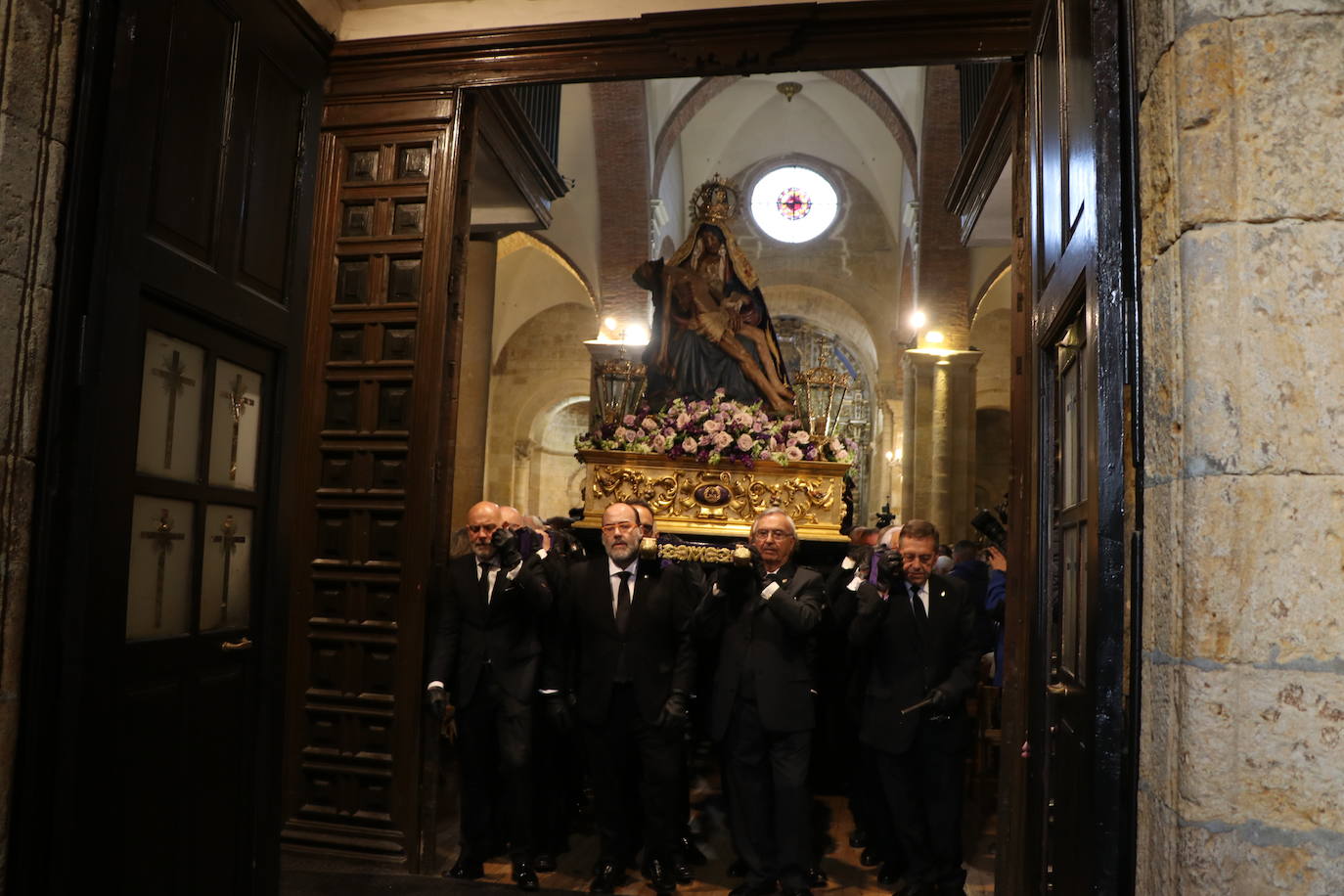 Las imágenes de la Procesión de la Dolorosa