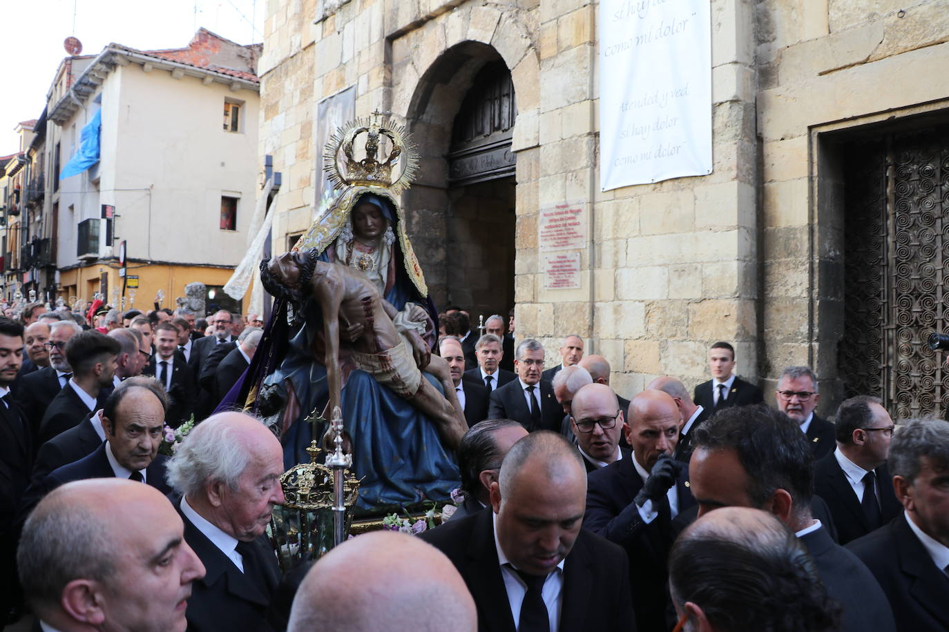 Las imágenes de la Procesión de la Dolorosa