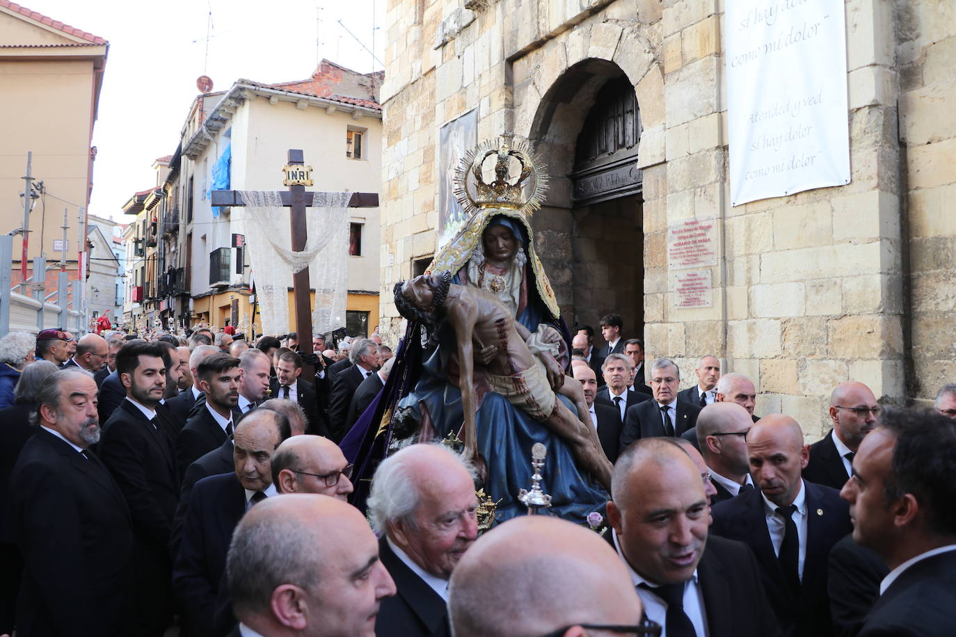 Las imágenes de la Procesión de la Dolorosa