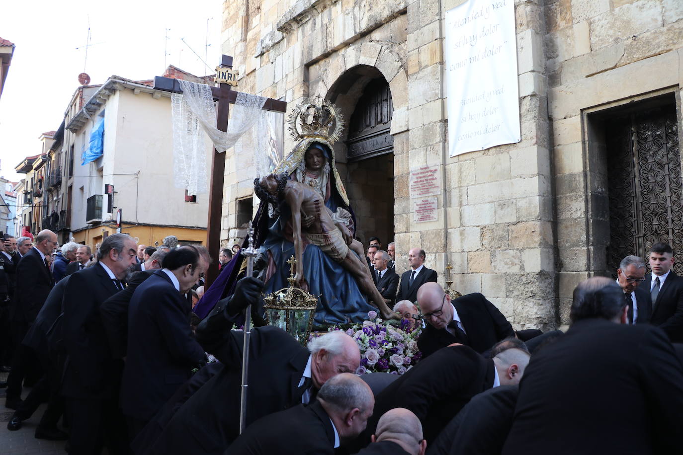 Las imágenes de la Procesión de la Dolorosa