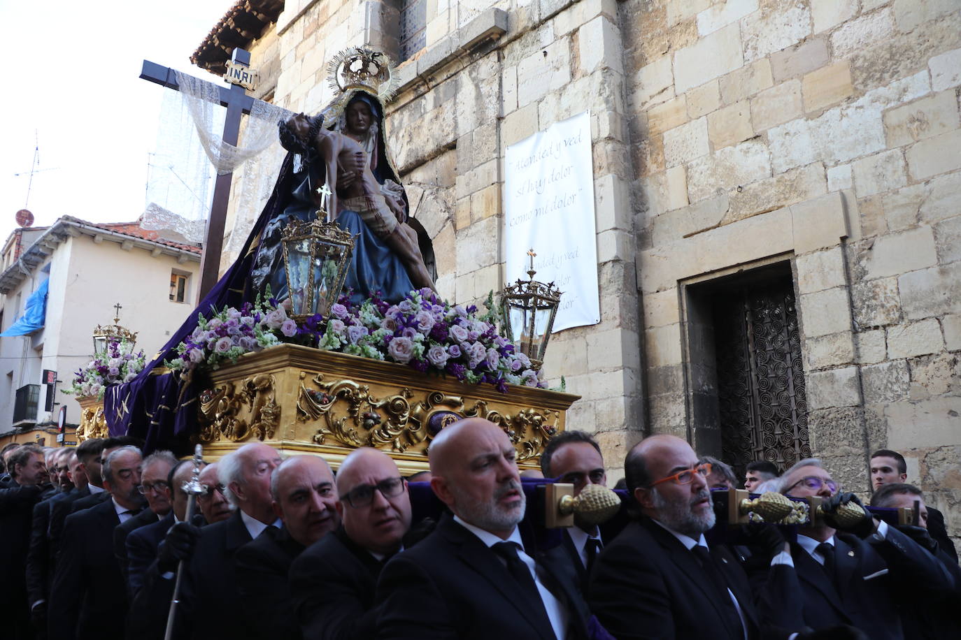 Las imágenes de la Procesión de la Dolorosa