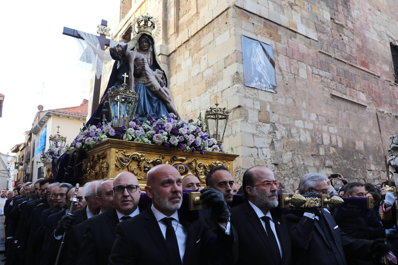 Las imágenes de la Procesión de la Dolorosa