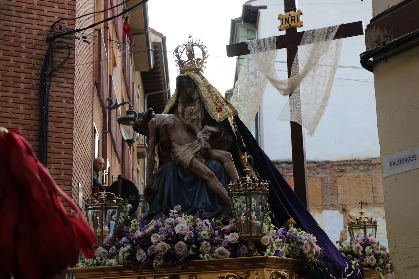 Las imágenes de la Procesión de la Dolorosa