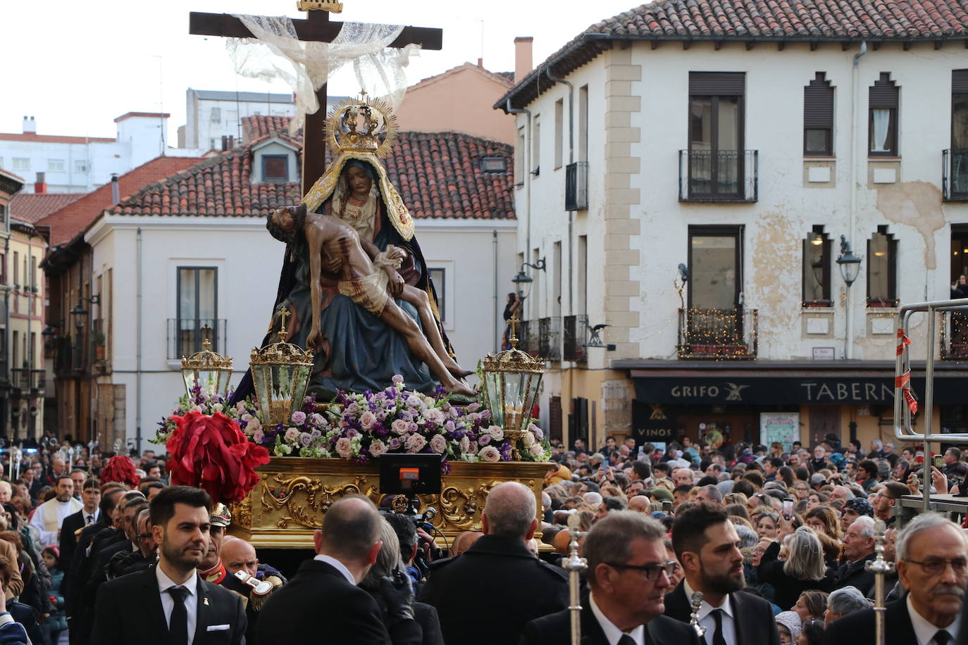 Las imágenes de la Procesión de la Dolorosa