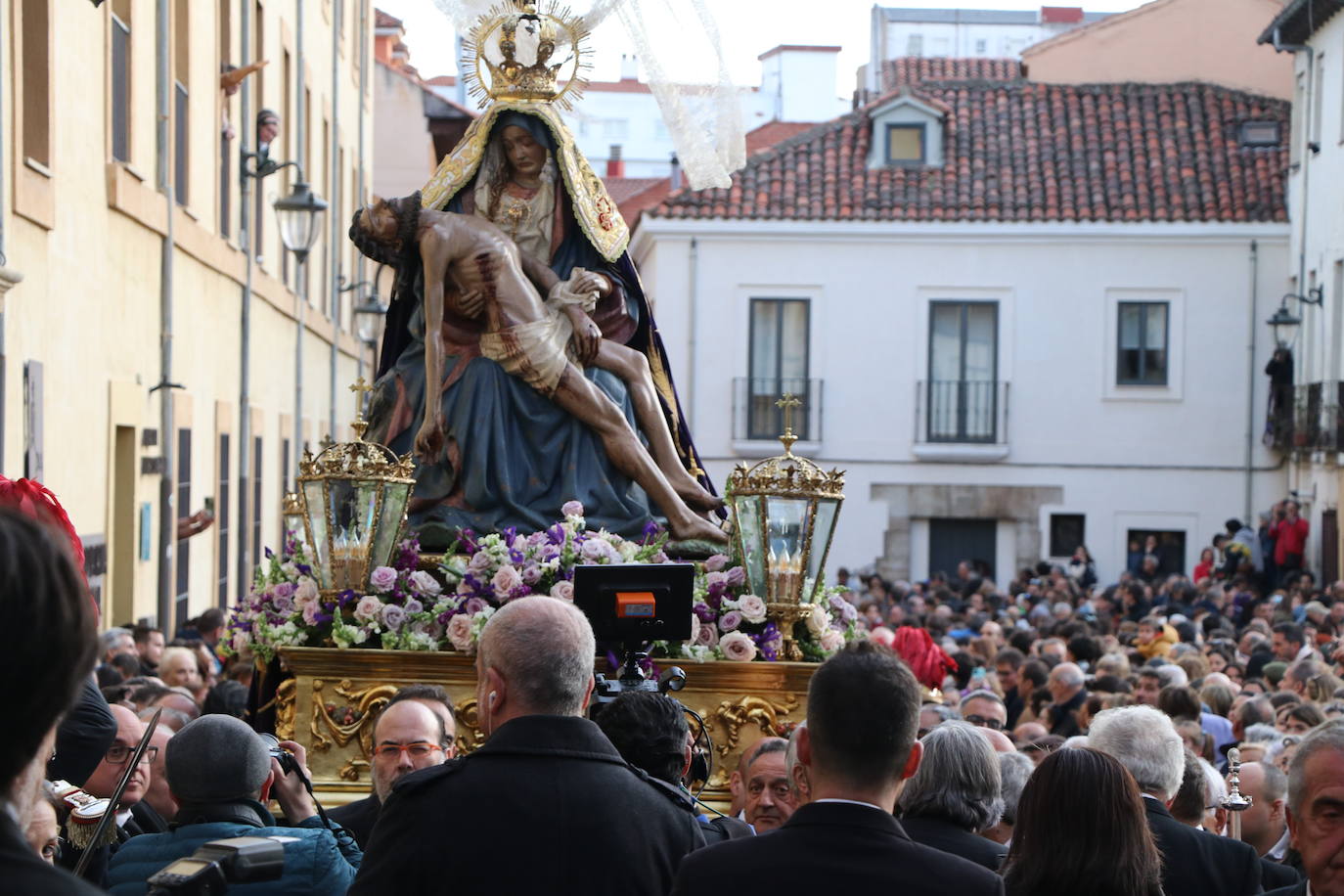 Las imágenes de la Procesión de la Dolorosa