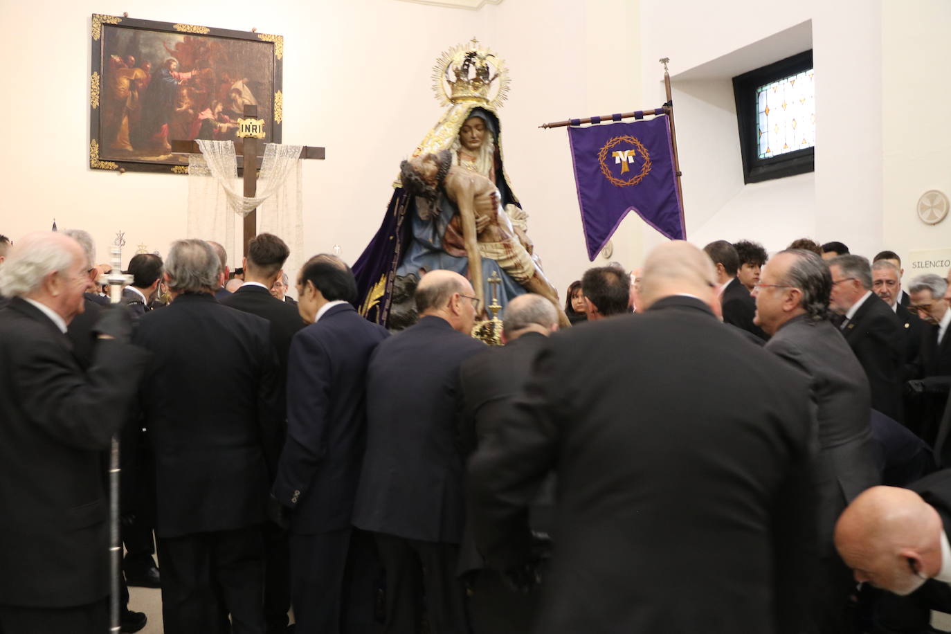 Las imágenes de la Procesión de la Dolorosa