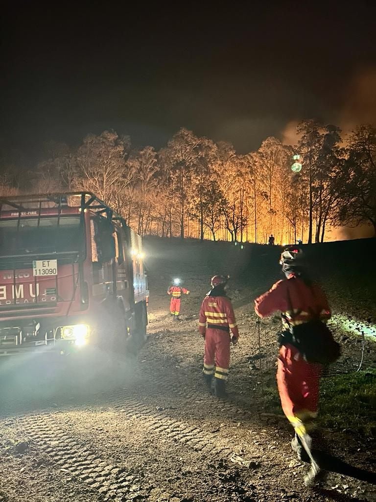 La UME al recate en Asturias