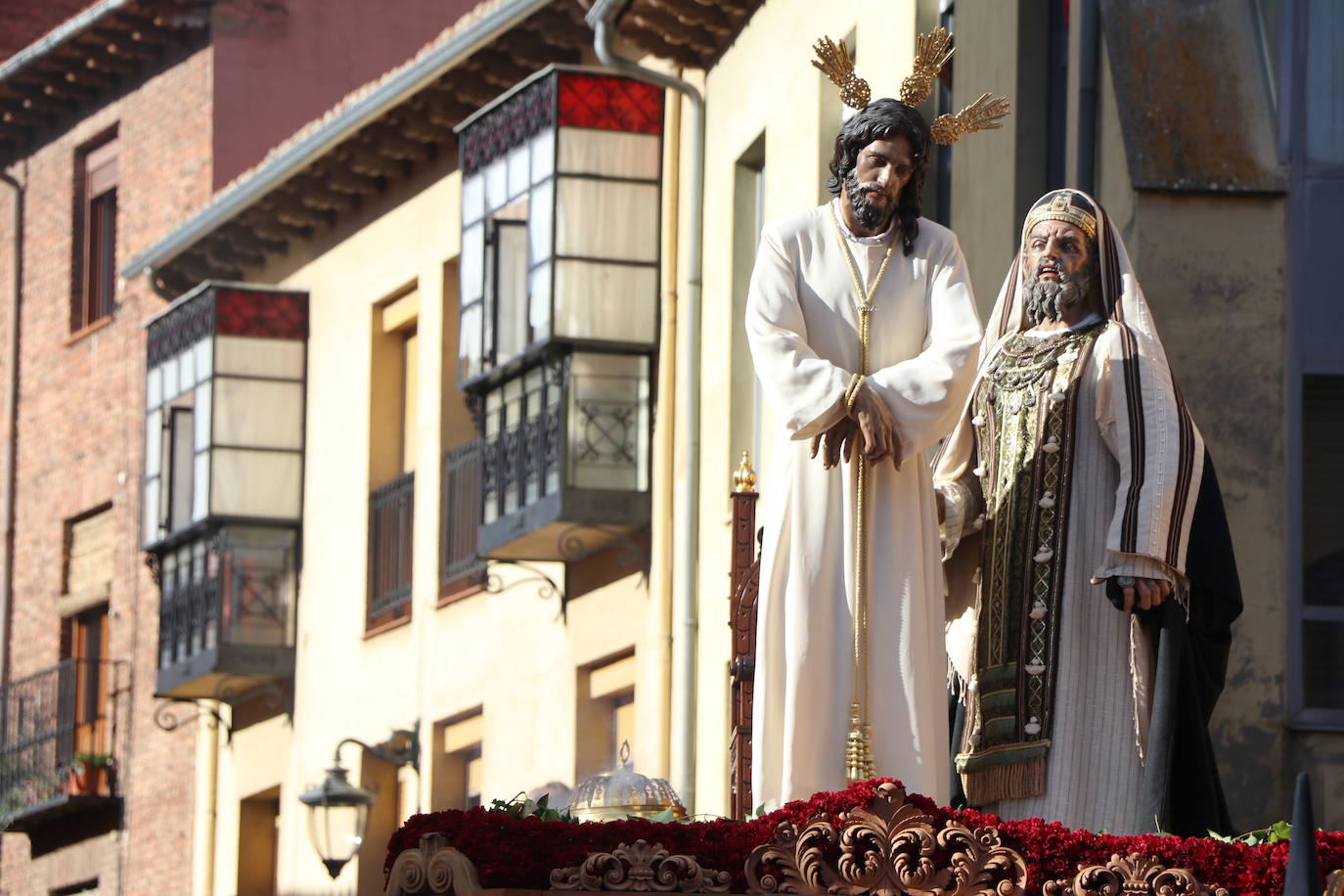 Las imágenes de la Procesión Camino de la Pasión y de la Esperanza