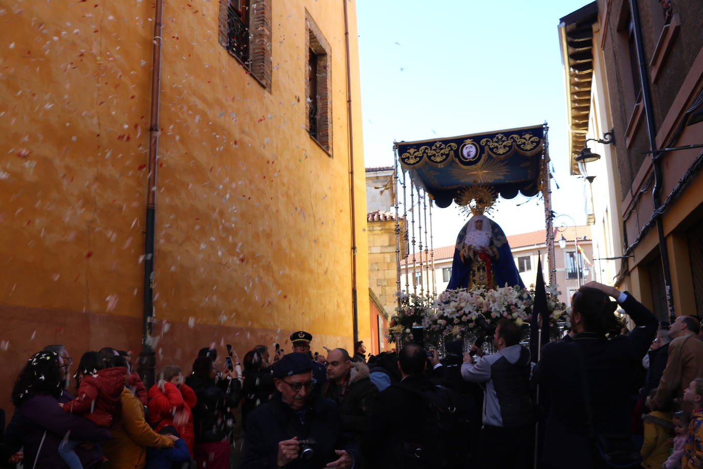 Las imágenes de la Procesión Camino de la Pasión y de la Esperanza