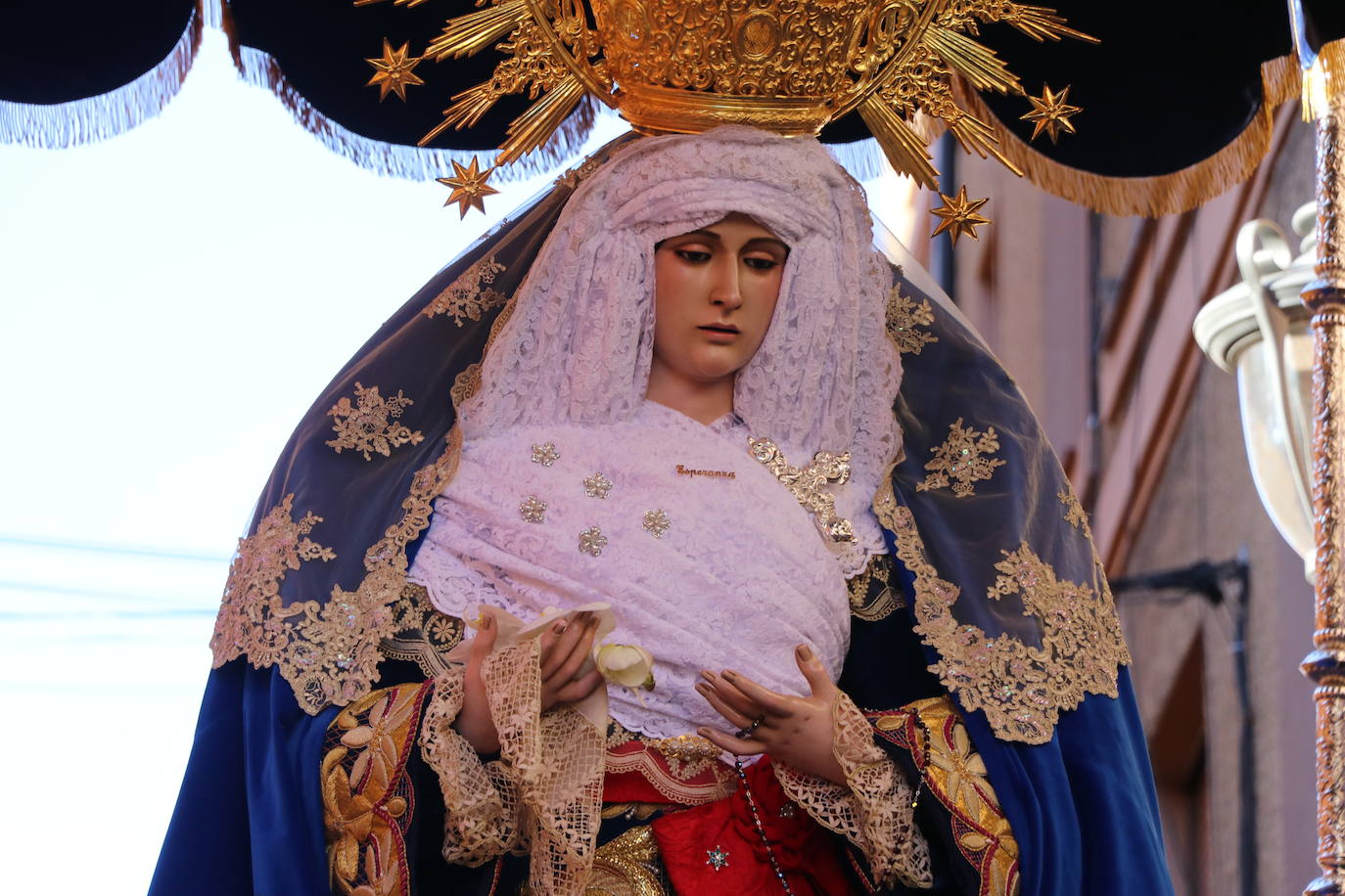 Las imágenes de la Procesión Camino de la Pasión y de la Esperanza
