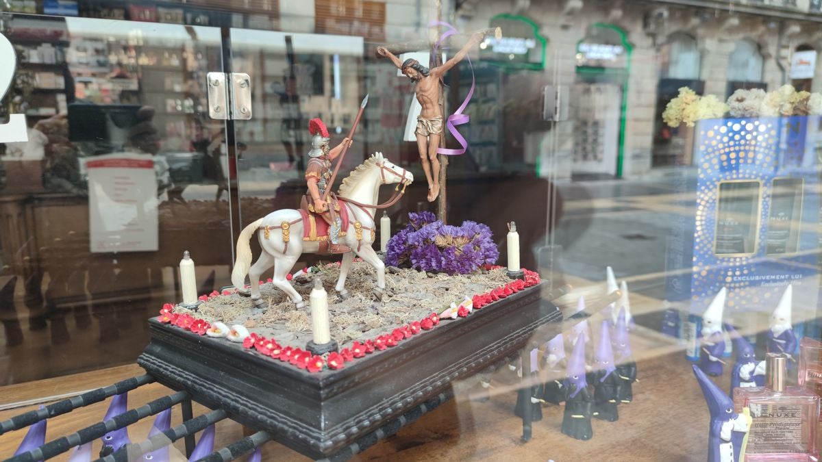 La Pasión desde un escaparate