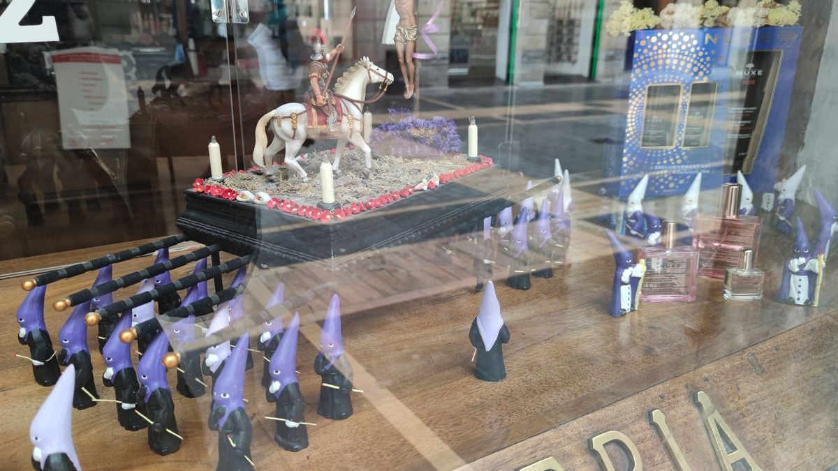 La Pasión desde un escaparate