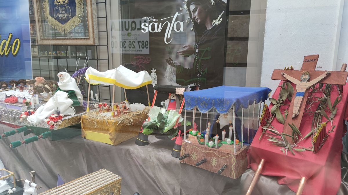 La Pasión desde un escaparate