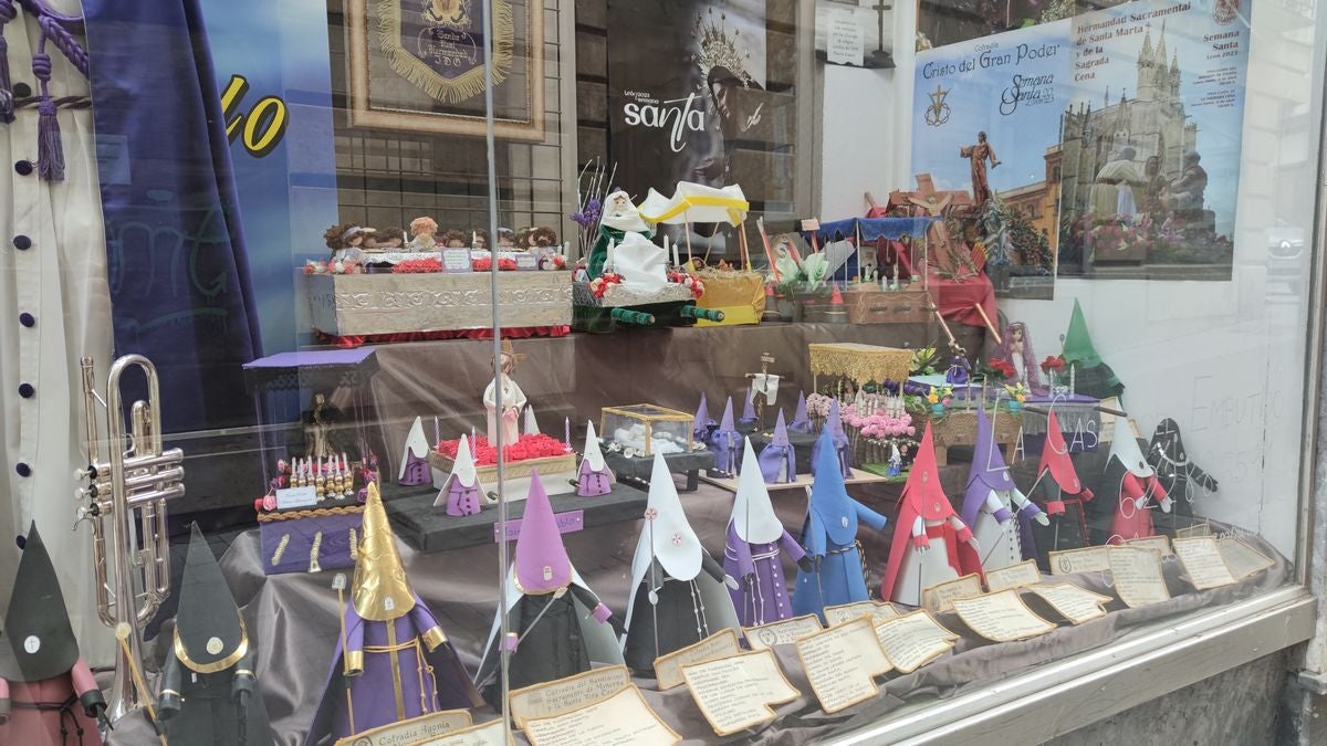 La Pasión desde un escaparate