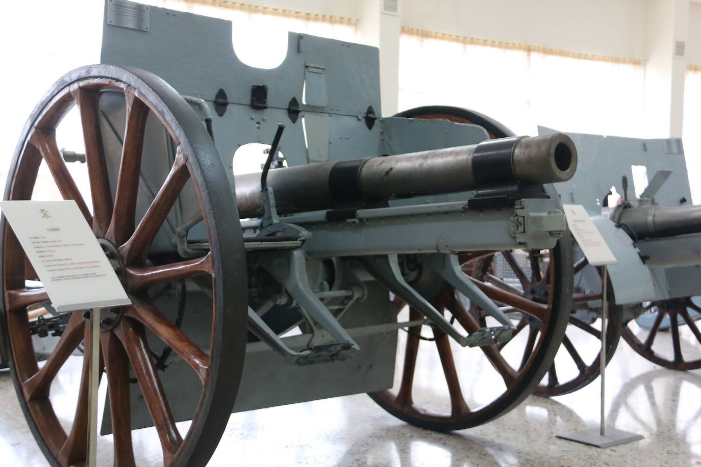 Sala histórica del Maca en la Base Militar &#039;Conde Gazola&#039;