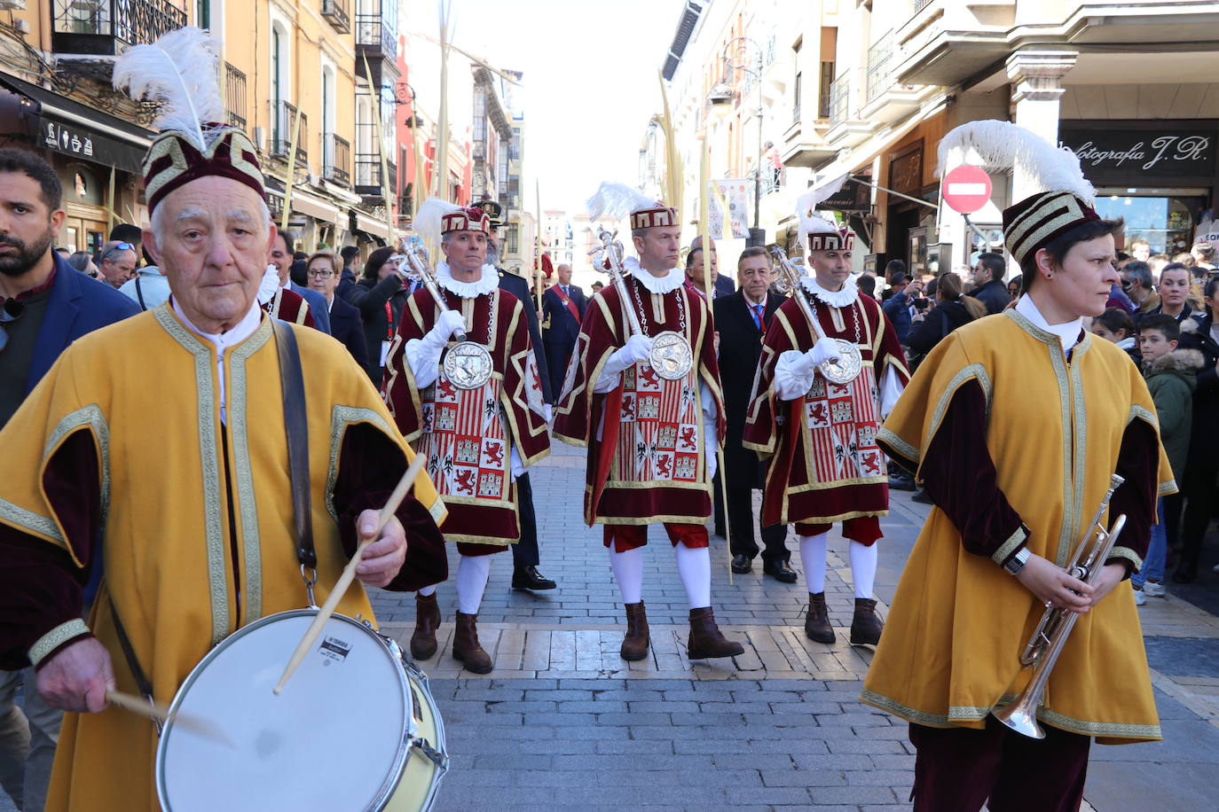 Procesión de las Palmas en León