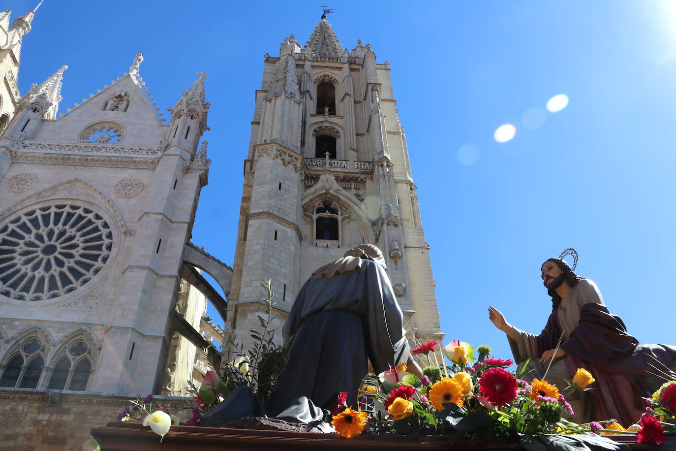 Procesión de las Palmas en León