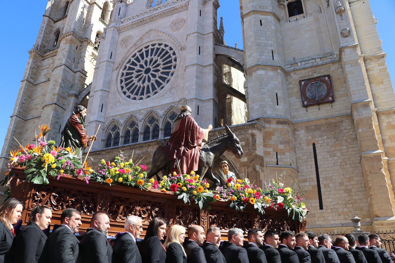 Procesión de las Palmas en León