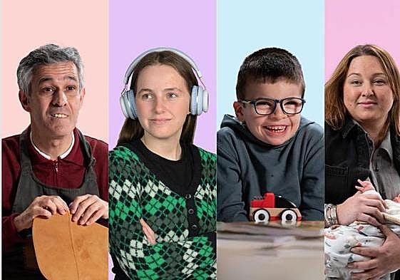 Imagen promocional de la campaña de Autismo España.