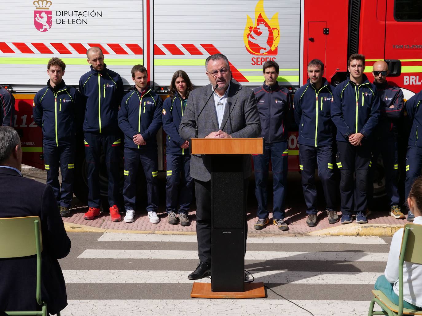 El parque de bomberos de Cistierna