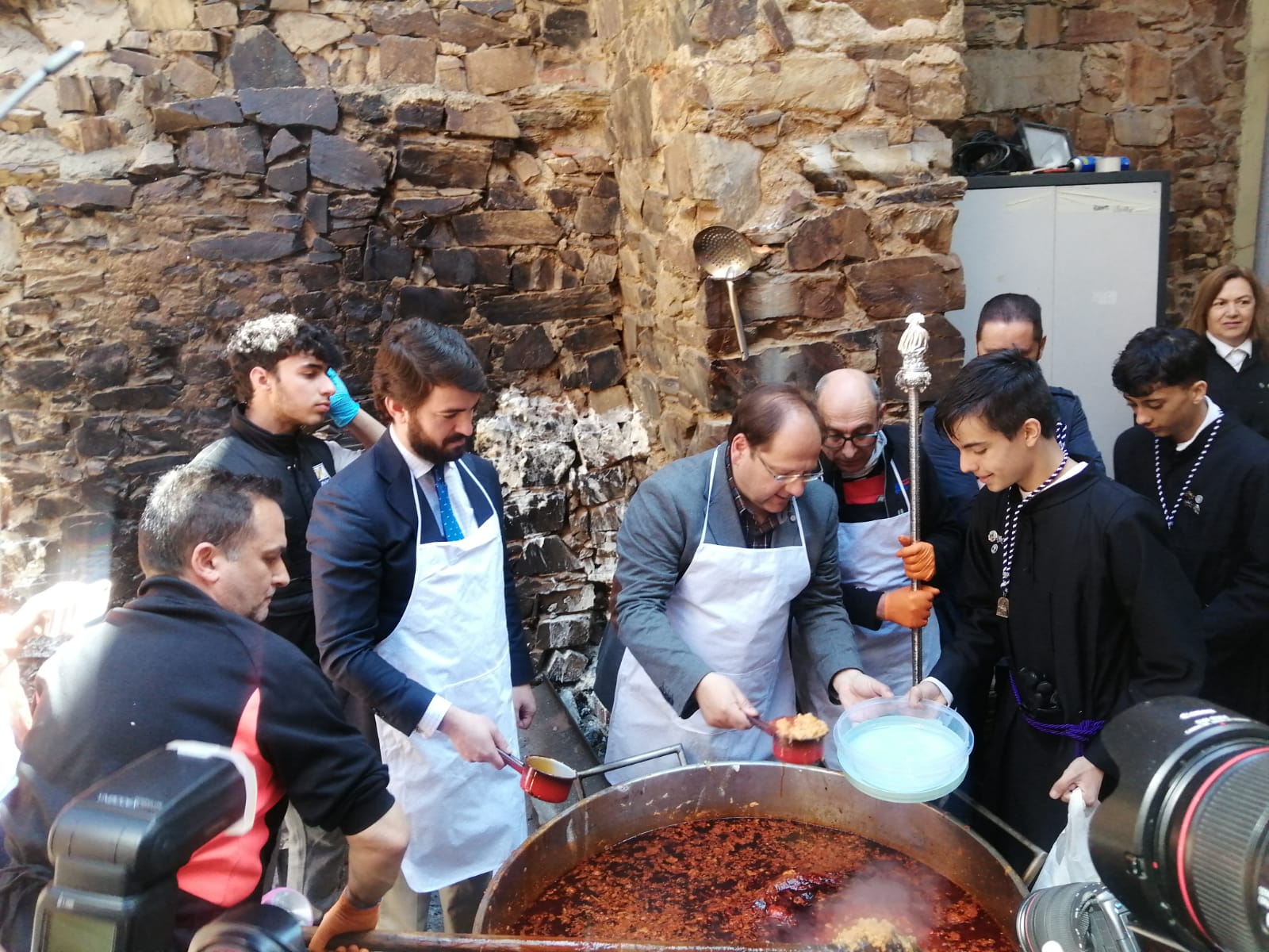 La Bañeza y su santo Potajero