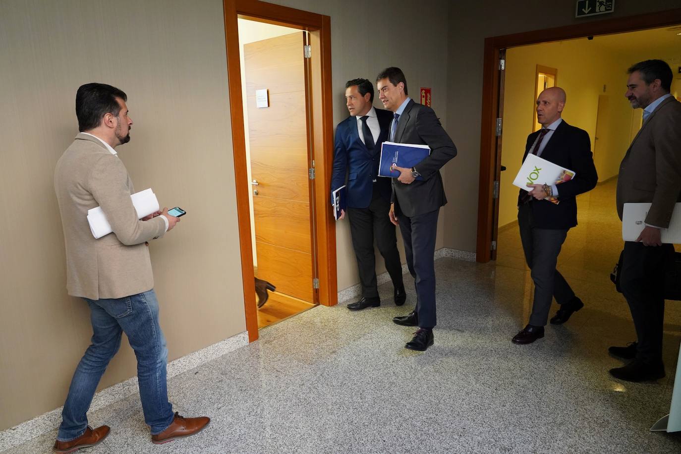 Mesa de la Cortes de Castilla y León y Junta de Portavoces