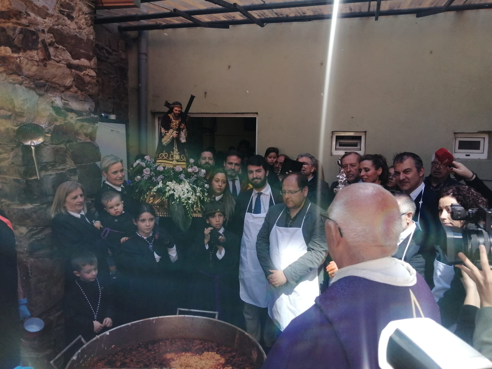 La Bañeza y su santo Potajero