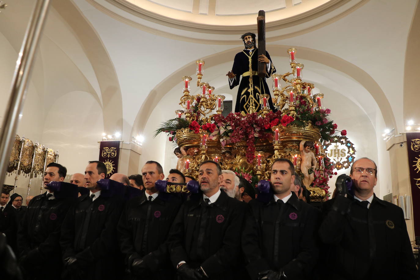 Así fue la salida del Nazareno