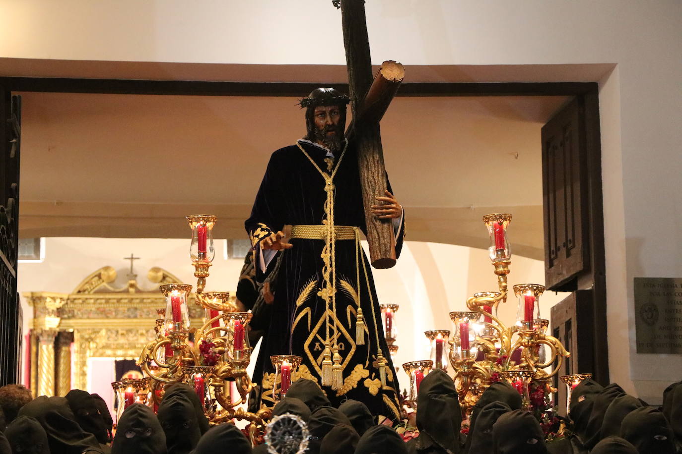 Así fue la salida del Nazareno