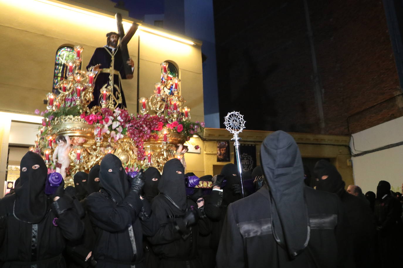 Así fue la salida del Nazareno