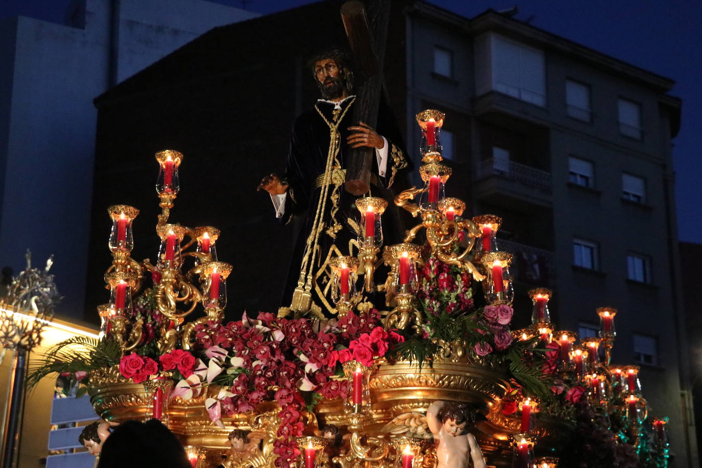 Así fue la salida del Nazareno