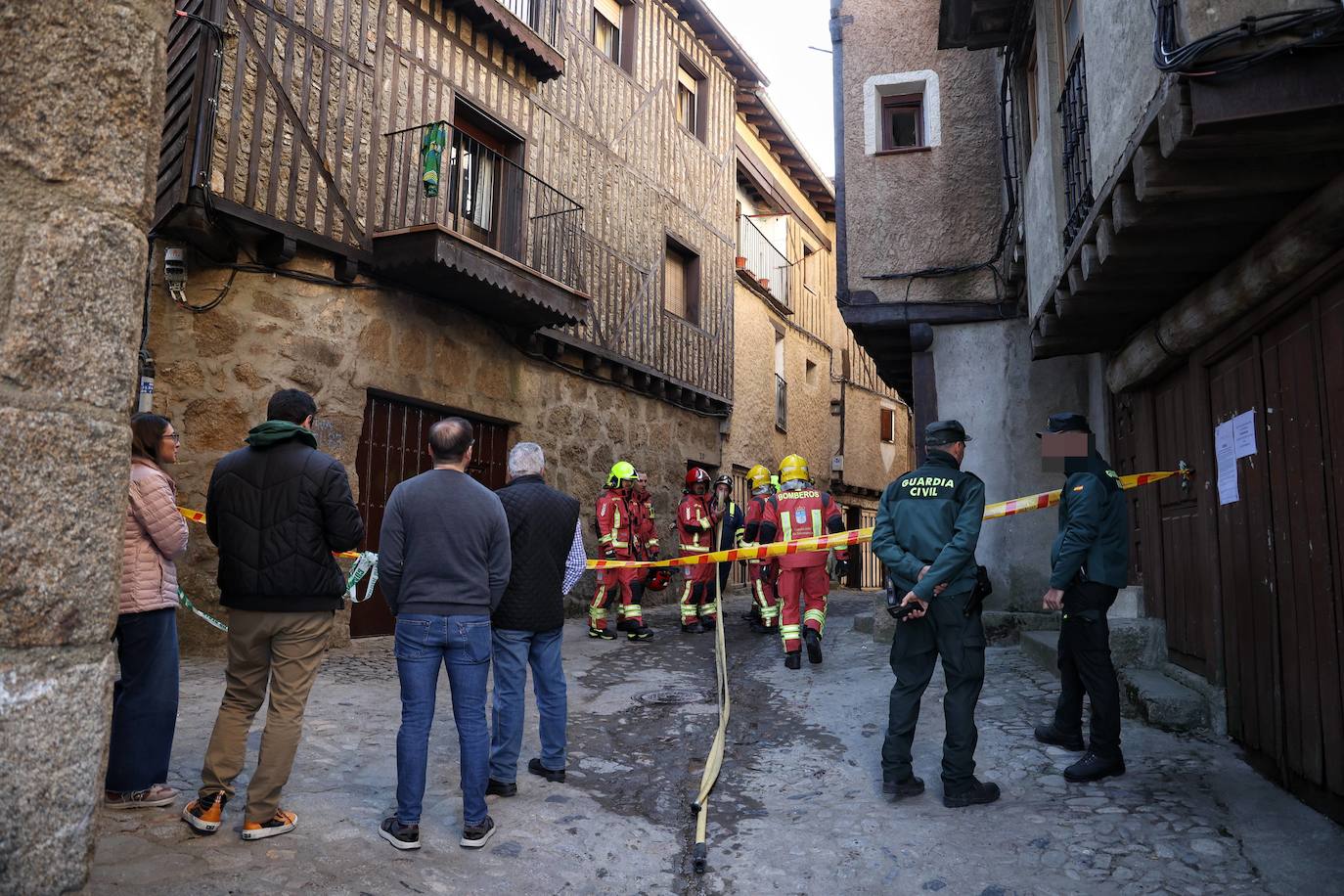 Así han quedado las viviendas afectas por el fuego