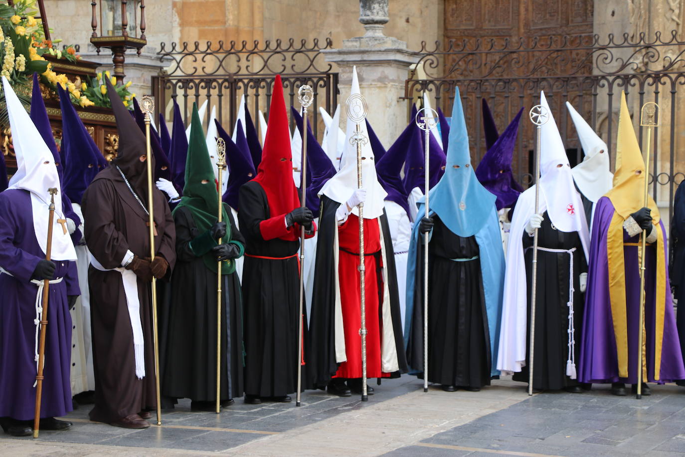 Acto de El Encuentro en el Domingo de Resurrección