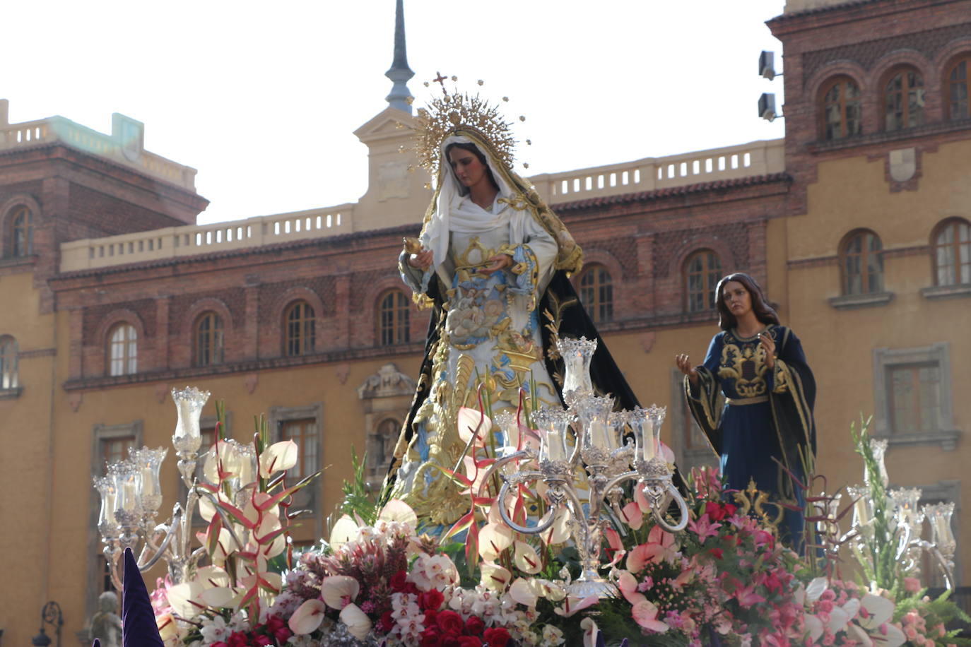 Acto de El Encuentro en el Domingo de Resurrección