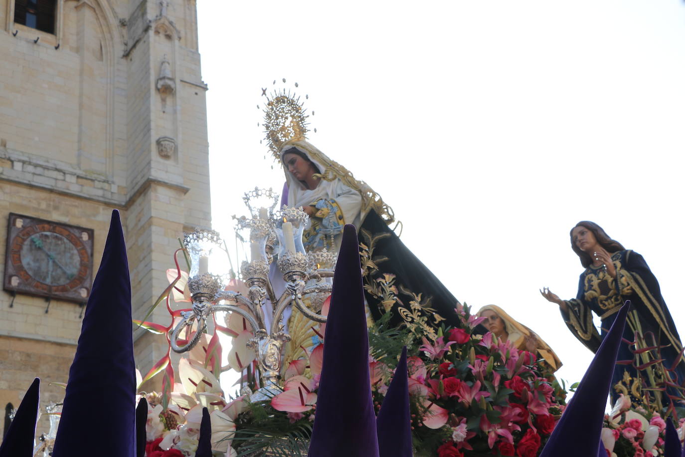 Acto de El Encuentro en el Domingo de Resurrección