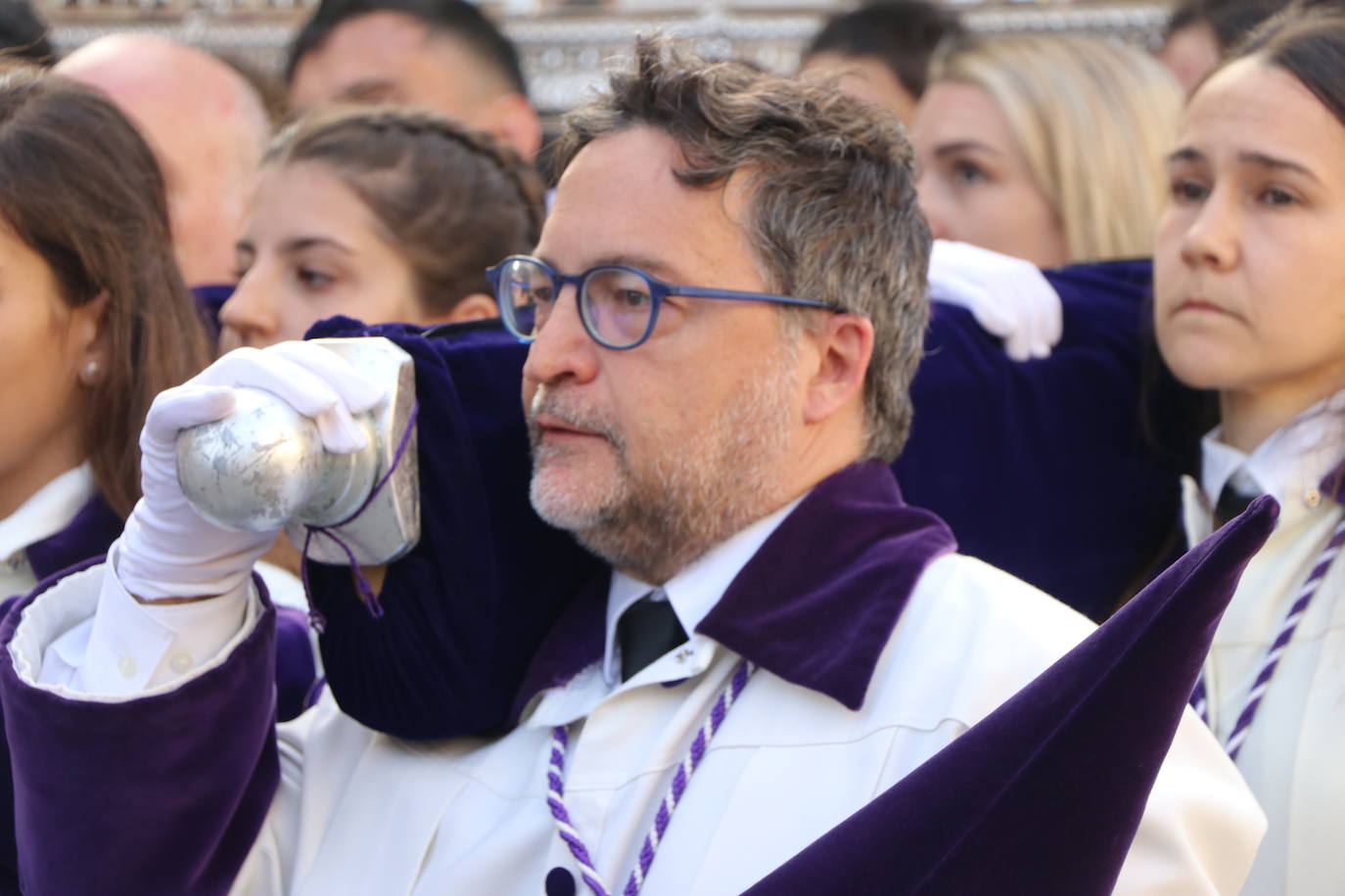 Acto de El Encuentro en el Domingo de Resurrección