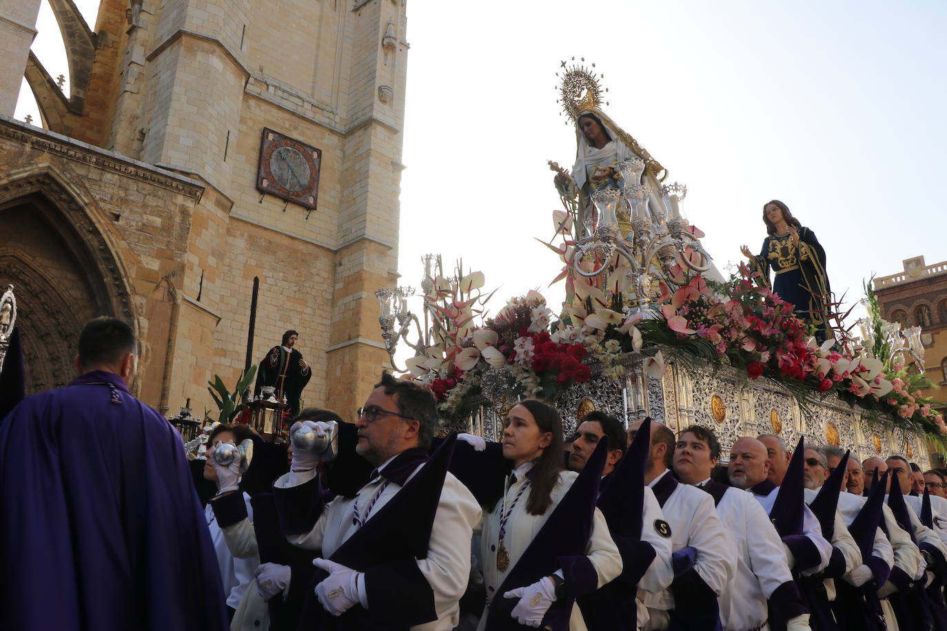 Acto de El Encuentro en el Domingo de Resurrección