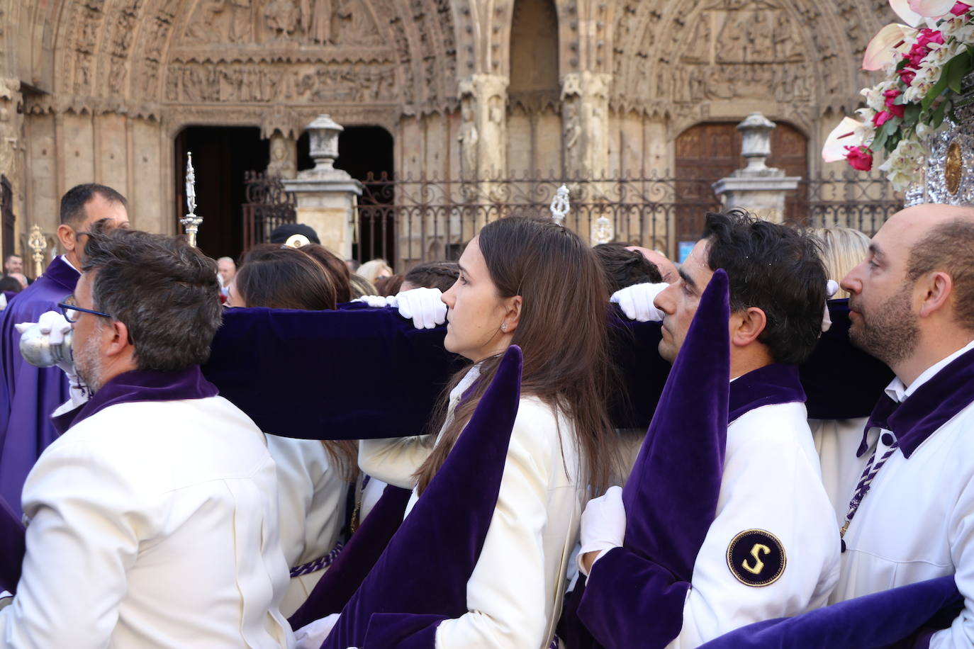 Acto de El Encuentro en el Domingo de Resurrección