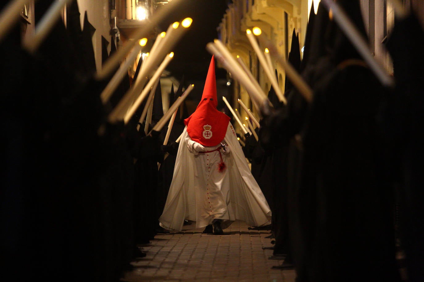 Procesión de La Soledad en Ponferrad