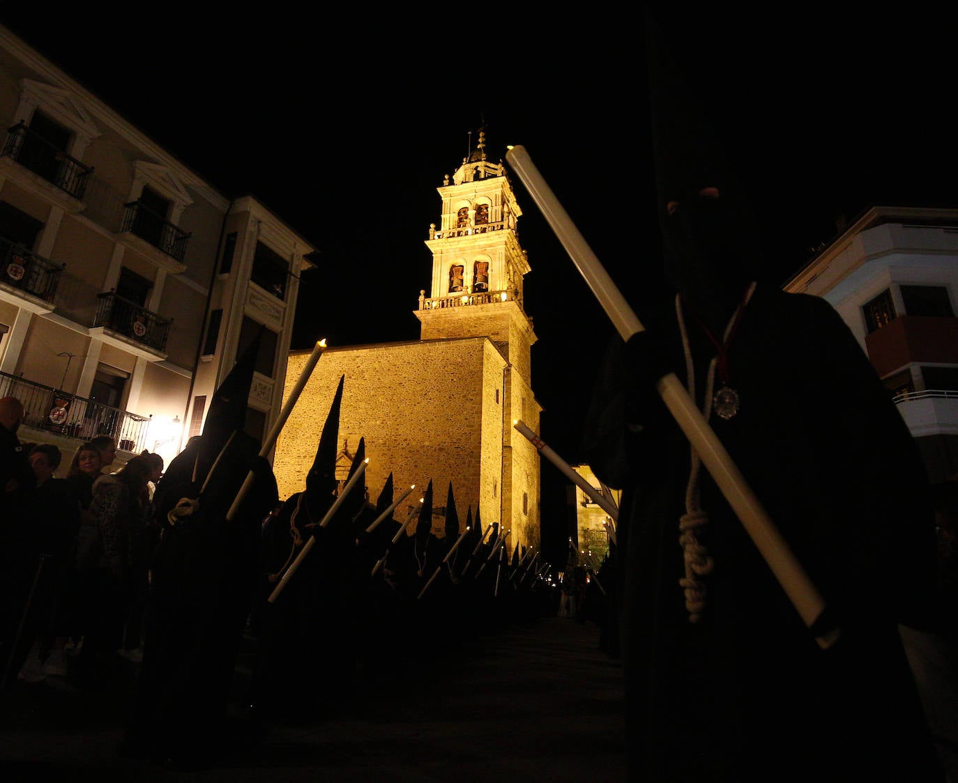 Procesión de La Soledad en Ponferrad