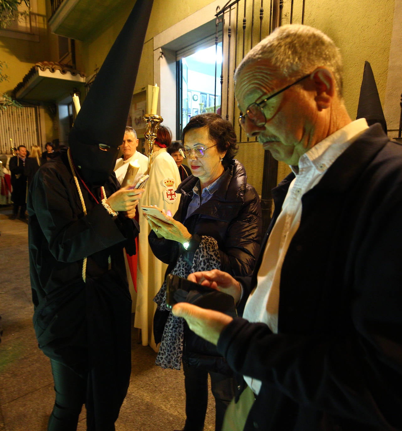 Procesión de La Soledad en Ponferrad