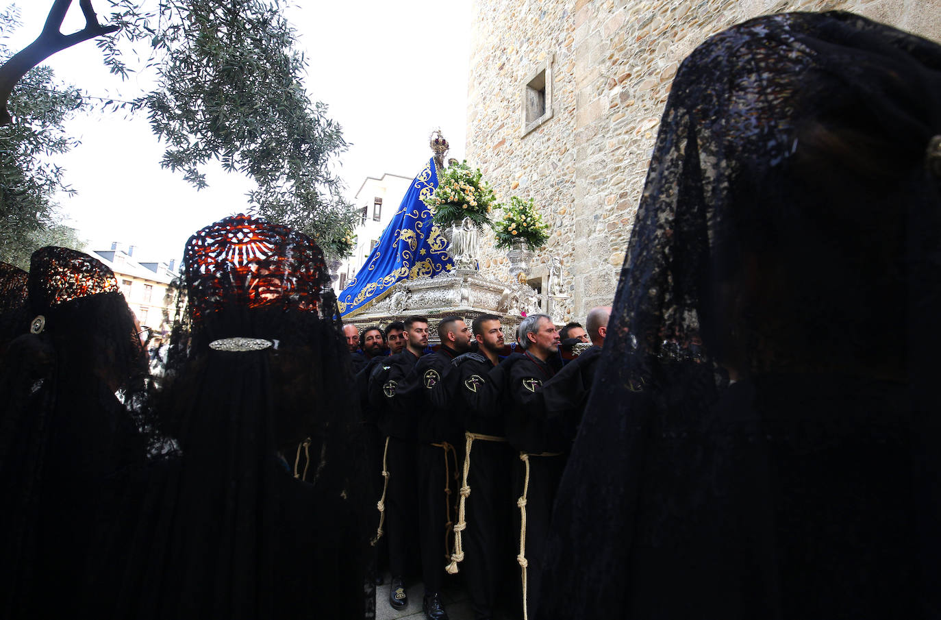 Procesión de Resurrección en Ponferrada