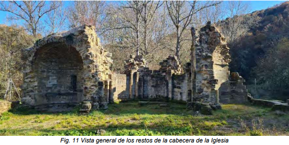 Villagatón consolida las ruinas de la iglesia románica de San Juan de Montealegre, declarada BIC dentro de la Tebaida berciana