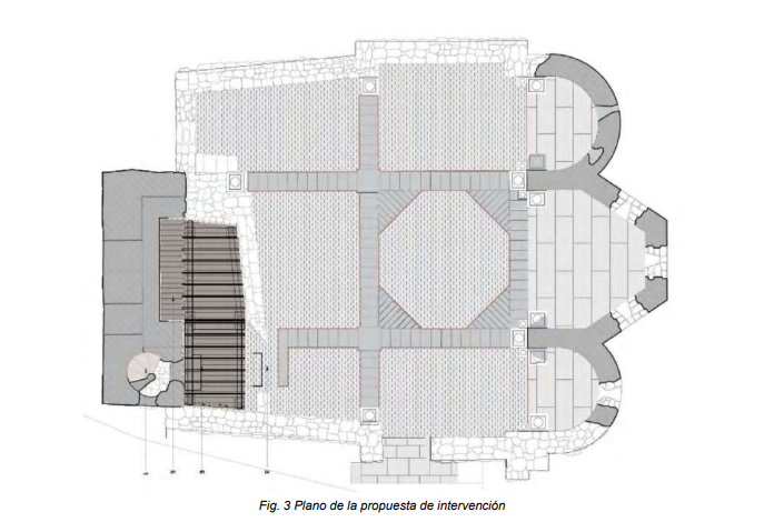 Villagatón consolida las ruinas de la iglesia románica de San Juan de Montealegre, declarada BIC dentro de la Tebaida berciana