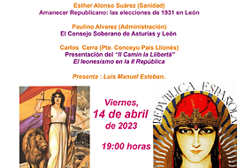 La Casa de León en Madrid acoge una jornada sobre la segunda república en la provincia.