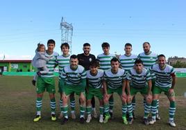 Once inicial de La Virgen del Camino.