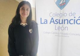 Alumna de la Asunción que ha recibido el reconocimiento.